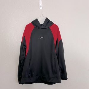 Nike Black & Red Hoodie